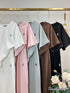 Casual Half Sleeves Pullover With Loose Trousers sets